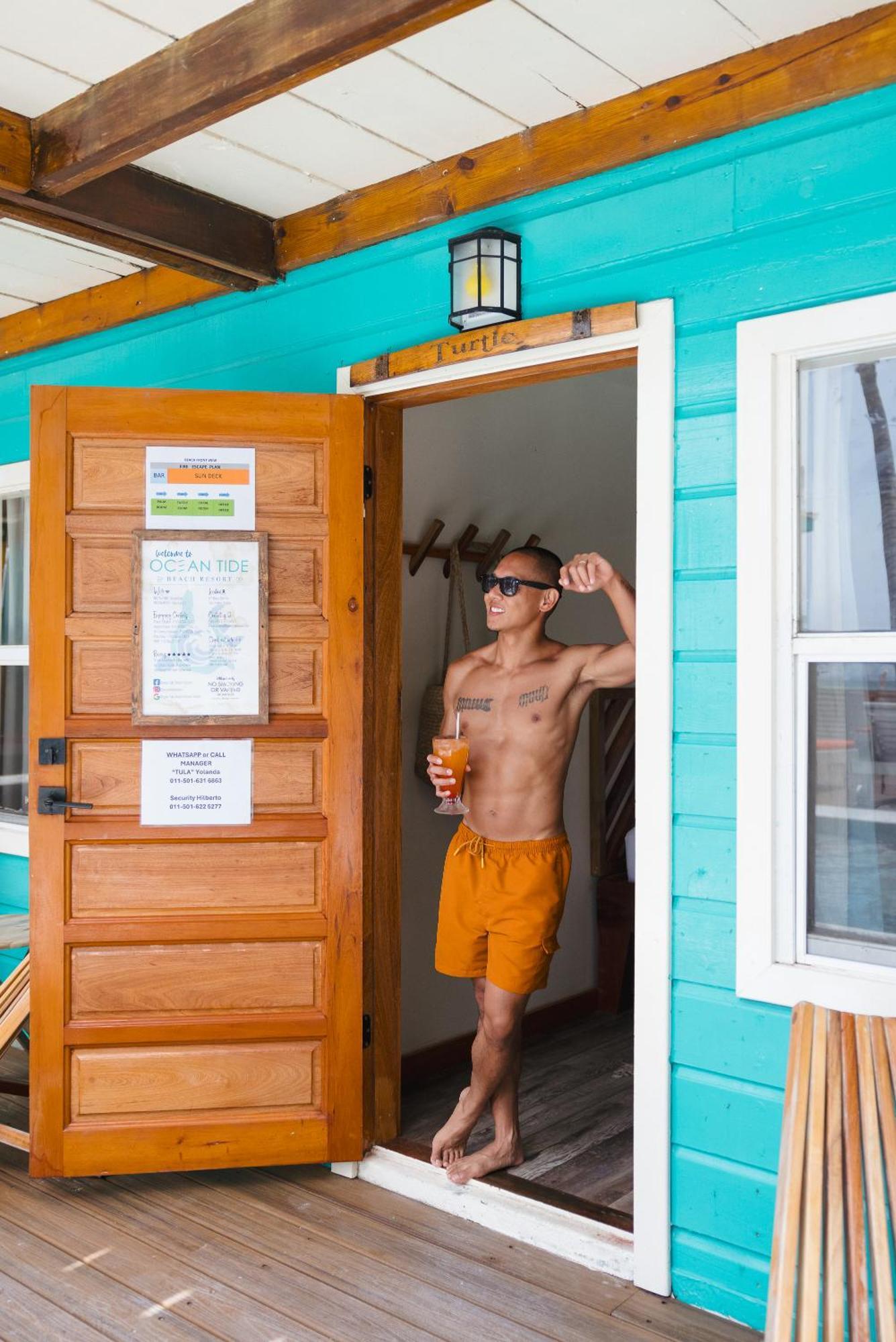 Ocean Tide Beach Resort San Pedro  Eksteriør billede